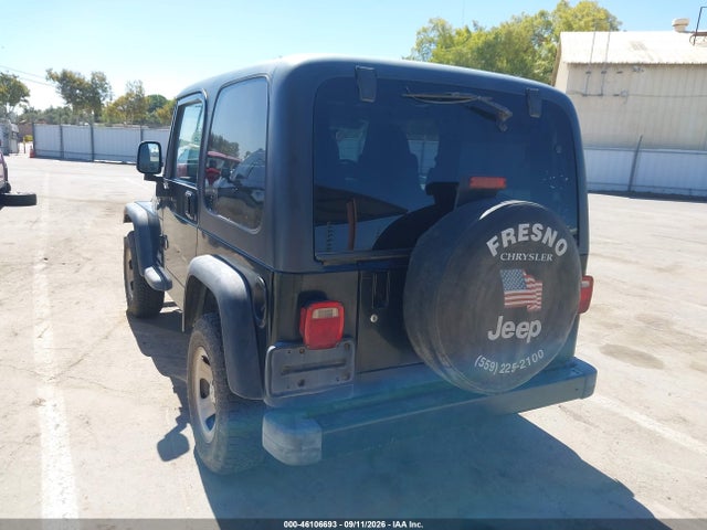 46106693 :رقم المزاد ، 1J4F449S04P717743 vin ، 2004 Jeep Wrangler Sport Rhd مزاد بيع