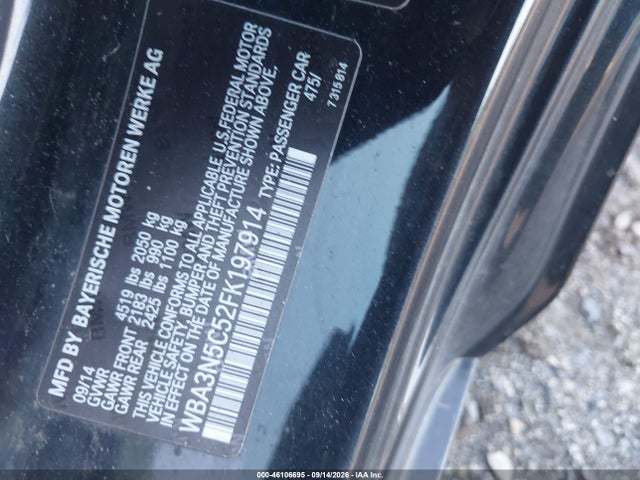 Aukcja sprzedaży 2015 Bmw 428i Xdrive, vin: WBA3N5C52FK197914, numer aukcji: 46106695