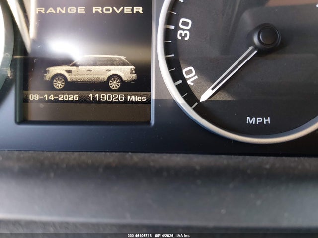 46106718 :رقم المزاد ، SALSH2E42AA255942 vin ، 2010 Land Rover Range Rover Sport Supercharged مزاد بيع