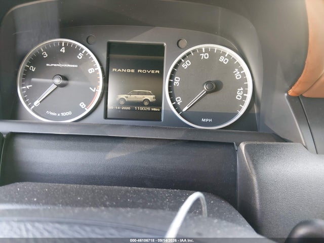 46106718 :رقم المزاد ، SALSH2E42AA255942 vin ، 2010 Land Rover Range Rover Sport Supercharged مزاد بيع