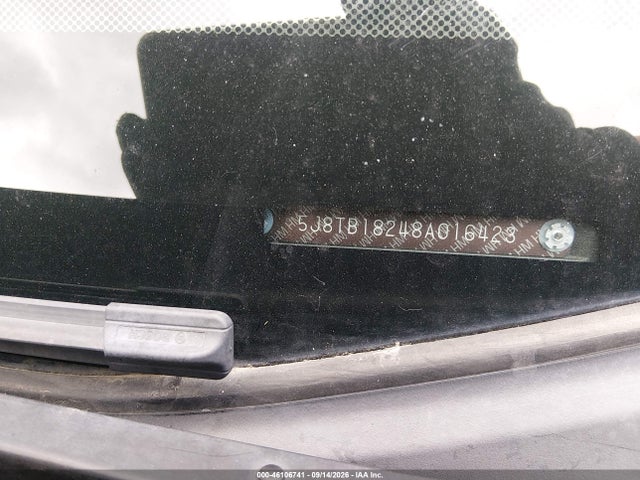 46106741 :رقم المزاد ، 5J8TB18248A016423 vin ، 2008 Acura Rdx مزاد بيع