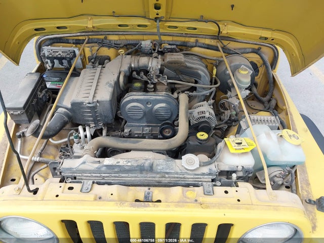 Продаж на аукціоні авто 2003 Jeep Wrangler Se, vin: 1J4FA29153P373264, номер лоту: 46106758