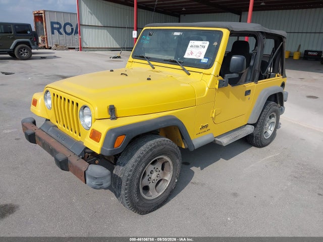 Продаж на аукціоні авто 2003 Jeep Wrangler Se, vin: 1J4FA29153P373264, номер лоту: 46106758