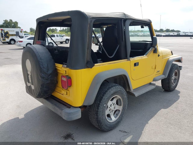Продаж на аукціоні авто 2003 Jeep Wrangler Se, vin: 1J4FA29153P373264, номер лоту: 46106758