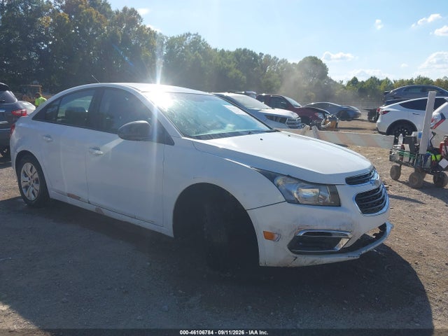 46106784 :رقم المزاد ، 1G1PA5SH3F7282087 vin ، 2015 Chevrolet Cruze Ls Auto مزاد بيع