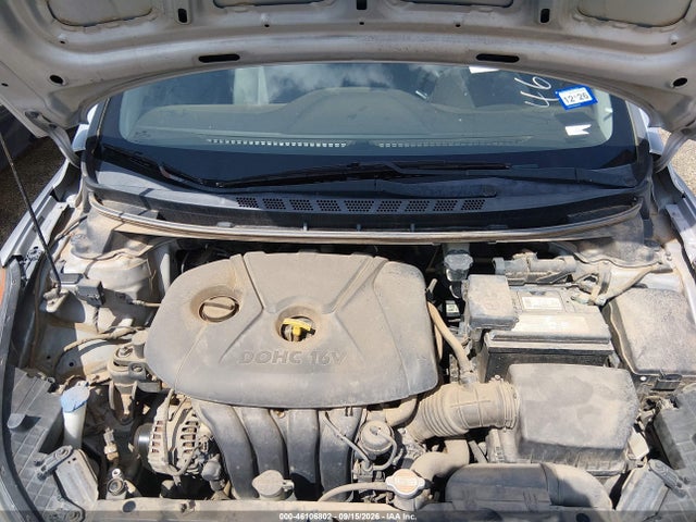 Продаж на аукціоні авто 2012 Hyundai Elantra Gls, vin: 5NPDH4AEXCH111836, номер лоту: 46106802