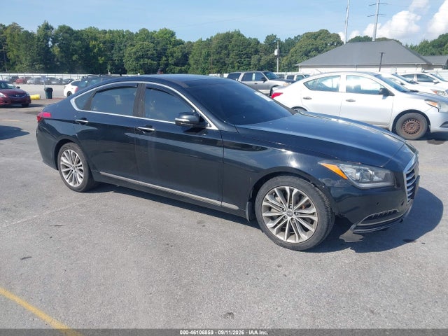 2015 Hyundai Genesis 3.8 მანქანა იყიდება აუქციონზე, vin: KMHGN4JEXFU100136, აუქციონის ნომერი: 46106859