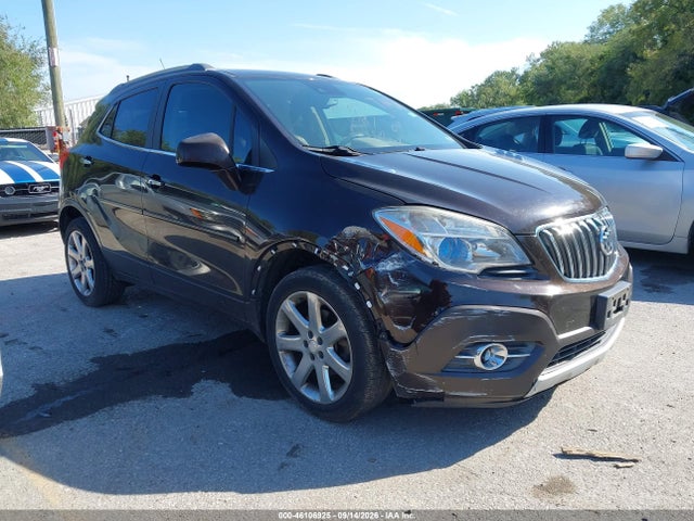 2013 Buick Encore Premium მანქანა იყიდება აუქციონზე, vin: KL4CJDSB1DB186023, აუქციონის ნომერი: 46106925