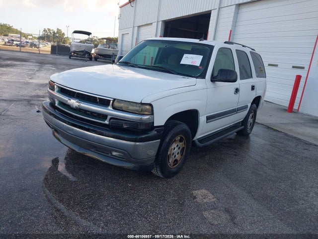 2005 Chevrolet Tahoe Ls მანქანა იყიდება აუქციონზე, vin: 1GNEC13V25R195054, აუქციონის ნომერი: 46106957