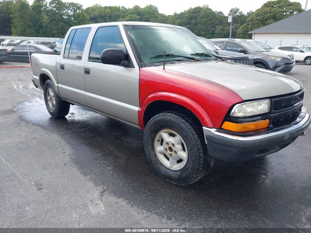 Auction sale of the 2002 Chevrolet S-10 Ls, vin: 1GCDT13W22K209911, lot number: 46106976