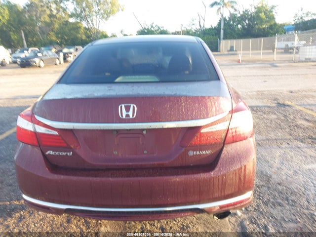 Продаж на аукціоні авто 2016 Honda Accord Lx, vin: 1HGCR2F38GA078628, номер лоту: 46107034
