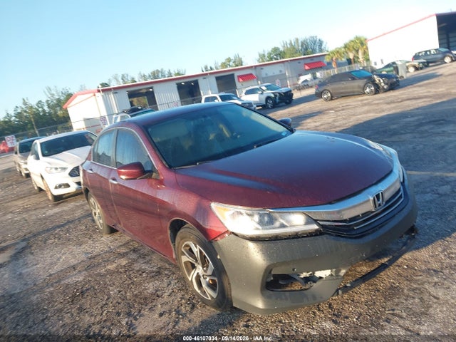 Продаж на аукціоні авто 2016 Honda Accord Lx, vin: 1HGCR2F38GA078628, номер лоту: 46107034