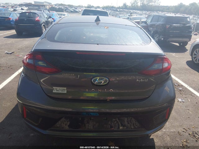 Продажа на аукционе авто 2018 Hyundai Ioniq Hybrid Sel, vin: KMHC75LC1JU103090, номер лота: 46107040