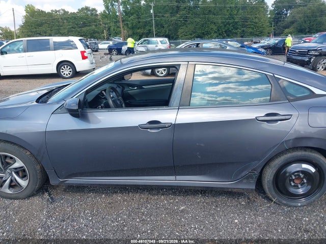 2019 Honda Civic Lx მანქანა იყიდება აუქციონზე, vin: 19XFC2F67KE018336, აუქციონის ნომერი: 46107049