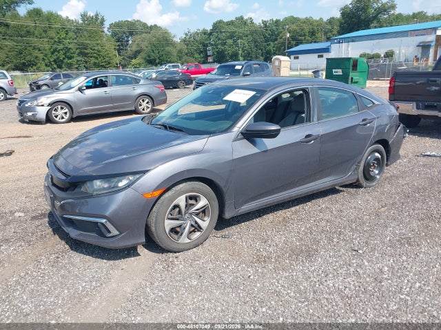 2019 Honda Civic Lx მანქანა იყიდება აუქციონზე, vin: 19XFC2F67KE018336, აუქციონის ნომერი: 46107049