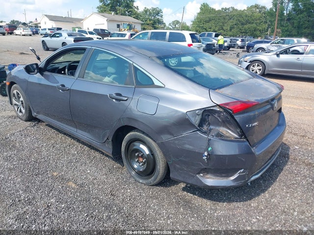 2019 Honda Civic Lx მანქანა იყიდება აუქციონზე, vin: 19XFC2F67KE018336, აუქციონის ნომერი: 46107049