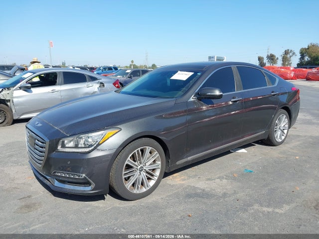 Genesis G80 3.8 2018 KMHGN4JE3JU238495 Image 2