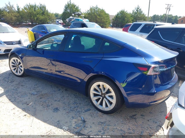 46107071 :رقم المزاد ، 5YJ3E1EA8MF096635 vin ، 2021 Tesla Model 3 Standard Range Plus Rear-wheel Drive مزاد بيع