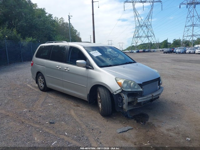 2007 Honda Odyssey Ex მანქანა იყიდება აუქციონზე, vin: 5FNRL38457B034728, აუქციონის ნომერი: 46107084