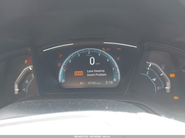 Продаж на аукціоні авто 2019 Honda Civic Lx, vin: 2HGFC2F66KH576331, номер лоту: 46107122
