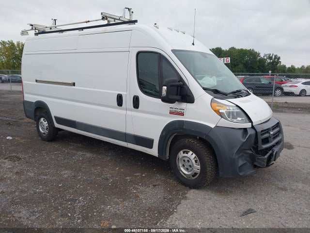 Продаж на аукціоні авто 2018 Ram Promaster 2500 High Roof 159 Wb, vin: 3C6TRVDG4JE161667, номер лоту: 46107158