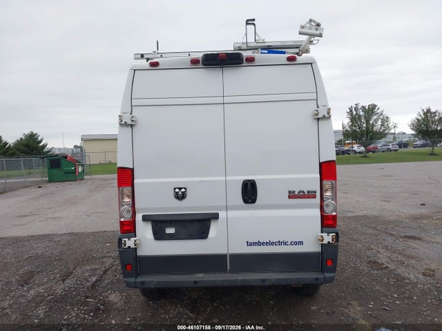 Продажа на аукционе авто 2018 Ram Promaster 2500 High Roof 159 Wb, vin: 3C6TRVDG4JE161667, номер лота: 46107158