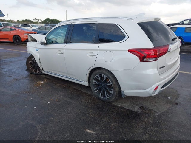 2018 Mitsubishi Outlander Phev Sel მანქანა იყიდება აუქციონზე, vin: JA4J24A5XJZ027973, აუქციონის ნომერი: 46107251