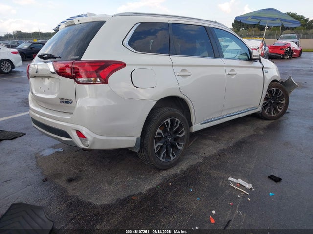 2018 Mitsubishi Outlander Phev Sel მანქანა იყიდება აუქციონზე, vin: JA4J24A5XJZ027973, აუქციონის ნომერი: 46107251