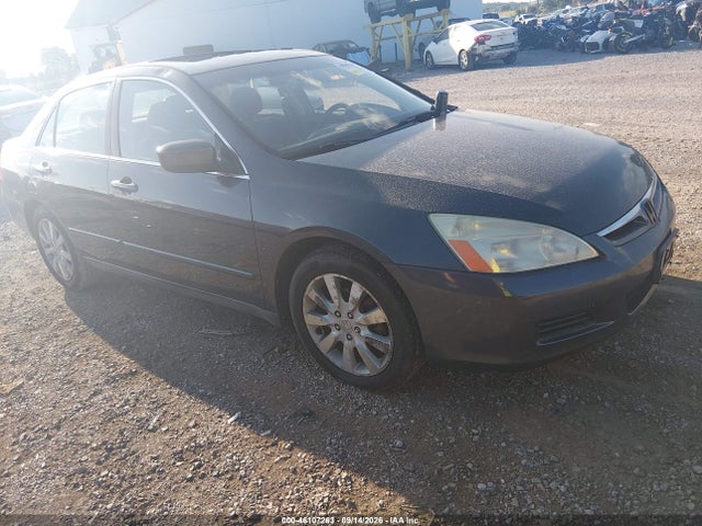 46107263 :رقم المزاد ، 1HGCM66306A031646 vin ، 2006 Honda Accord 3.0 Lx مزاد بيع