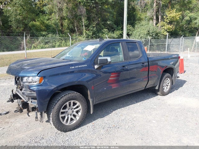 2019 Chevrolet Silverado 1500 Lt მანქანა იყიდება აუქციონზე, vin: 1GCRYDED3KZ293278, აუქციონის ნომერი: 46107286