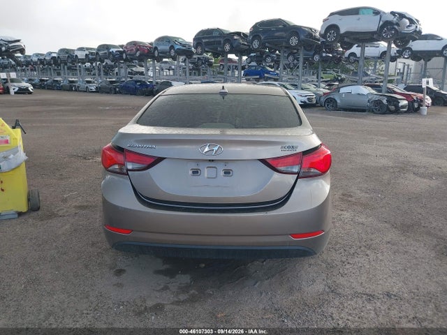 2016 Hyundai Elantra Value Edition მანქანა იყიდება აუქციონზე, vin: 5NPDH4AE2GH763162, აუქციონის ნომერი: 46107303