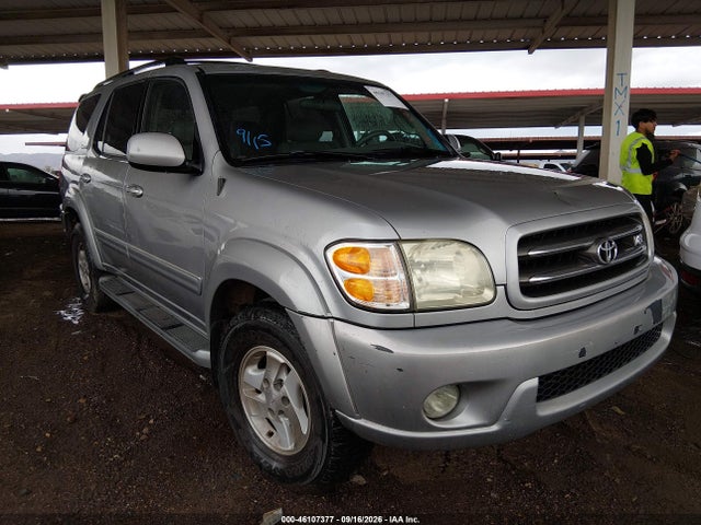46107377 :رقم المزاد ، 5TDZT38A82S111814 vin ، 2002 Toyota Sequoia Limited V8 مزاد بيع