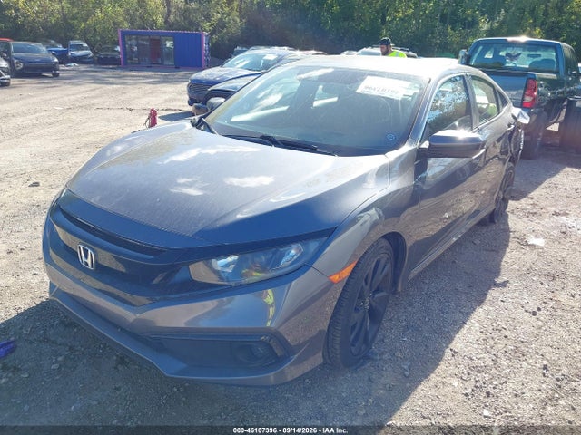 46107396 :رقم المزاد ، 2HGFC2F80KH572907 vin ، 2019 Honda Civic Sport مزاد بيع
