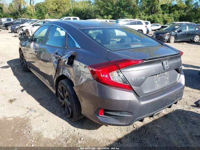 46107396 :رقم المزاد ، 2HGFC2F80KH572907 vin ، 2019 Honda Civic Sport مزاد بيع
