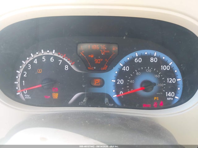2010 Nissan Cube 1.8sl მანქანა იყიდება აუქციონზე, vin: JN8AZ2KR7AT153304, აუქციონის ნომერი: 46107442
