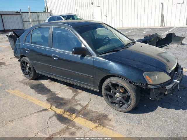 46107444 :رقم المزاد ، 2HGES26702H543283 vin ، 2002 Honda Civic Ex مزاد بيع