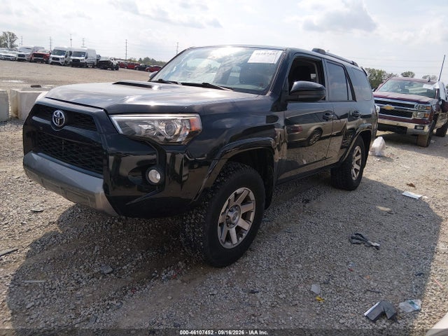 2016 Toyota 4runner Trail მანქანა იყიდება აუქციონზე, vin: JTEBU5JR5G5369792, აუქციონის ნომერი: 46107452