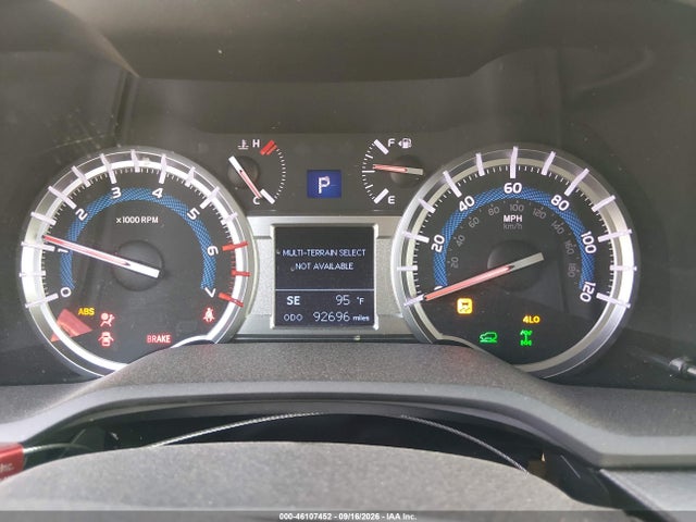 2016 Toyota 4runner Trail მანქანა იყიდება აუქციონზე, vin: JTEBU5JR5G5369792, აუქციონის ნომერი: 46107452