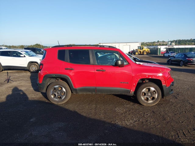 2018 Jeep Renegade Sport 4x4 მანქანა იყიდება აუქციონზე, vin: ZACCJBAB5JPJ71003, აუქციონის ნომერი: 46107461