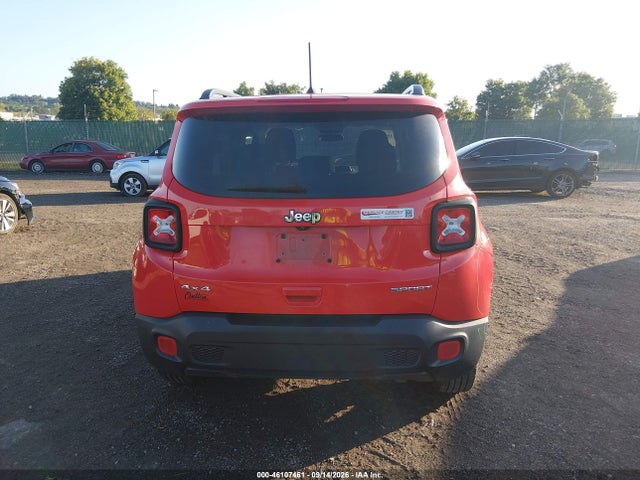 2018 Jeep Renegade Sport 4x4 მანქანა იყიდება აუქციონზე, vin: ZACCJBAB5JPJ71003, აუქციონის ნომერი: 46107461