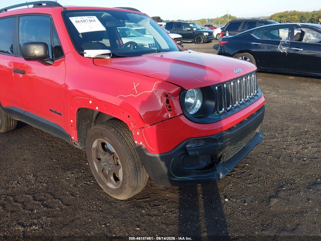 2018 Jeep Renegade Sport 4x4 მანქანა იყიდება აუქციონზე, vin: ZACCJBAB5JPJ71003, აუქციონის ნომერი: 46107461