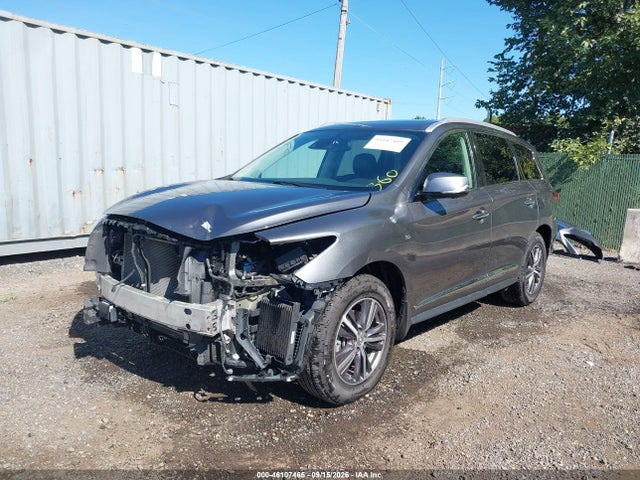 46107465 :رقم المزاد ، 5N1DL0MM3KC513486 vin ، 2019 Infiniti Qx60 Luxe مزاد بيع