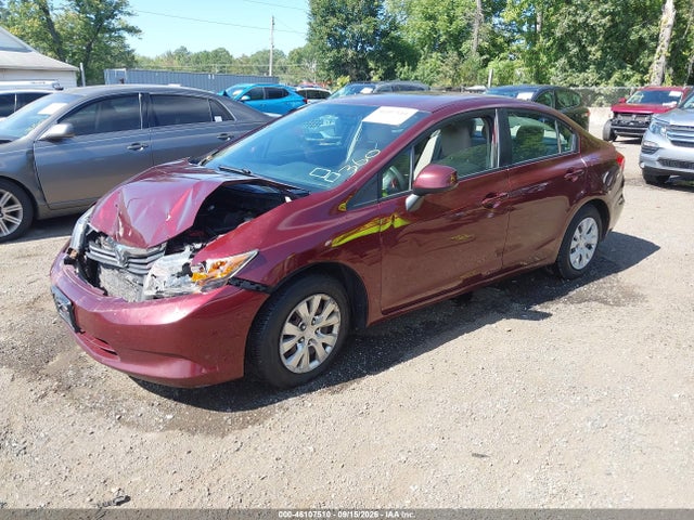 Aukcja sprzedaży 2012 Honda Civic Lx, vin: 2HGFB2F59CH534053, numer aukcji: 46107510