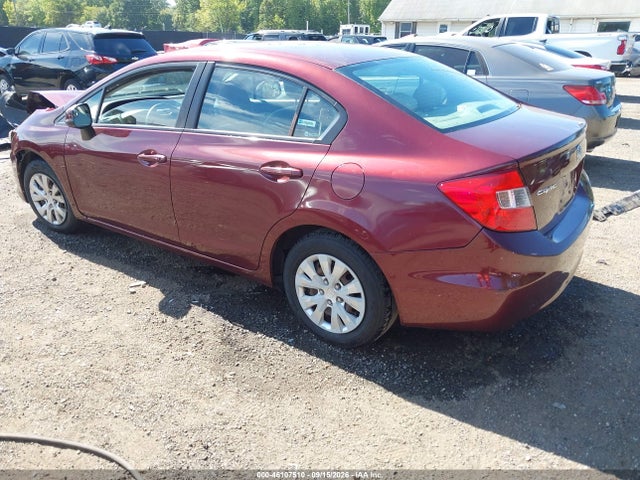 Aukcja sprzedaży 2012 Honda Civic Lx, vin: 2HGFB2F59CH534053, numer aukcji: 46107510