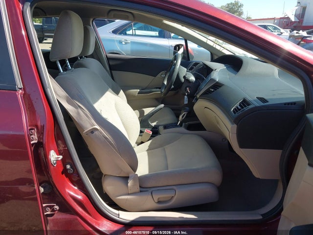 Aukcja sprzedaży 2012 Honda Civic Lx, vin: 2HGFB2F59CH534053, numer aukcji: 46107510