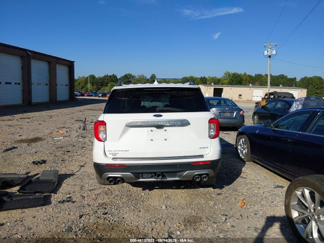46107522 :رقم المزاد ، 1FM5K8HC8MGC26180 vin ، 2021 Ford Explorer Platinum مزاد بيع