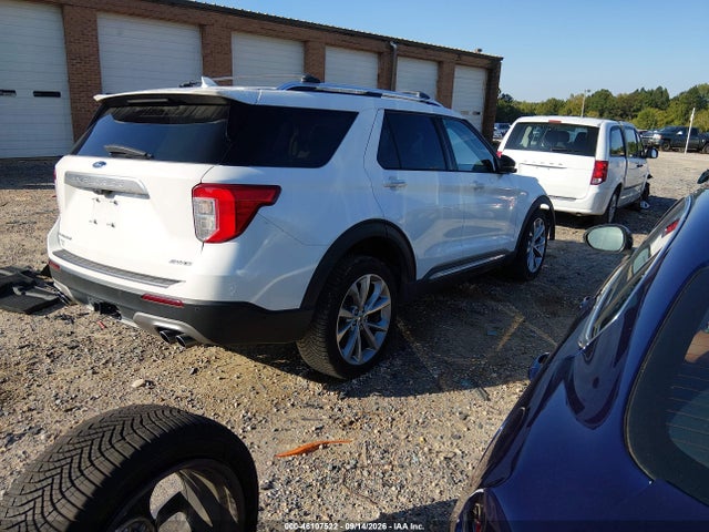 46107522 :رقم المزاد ، 1FM5K8HC8MGC26180 vin ، 2021 Ford Explorer Platinum مزاد بيع