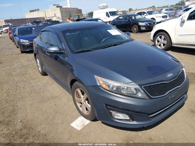 2015 Kia Optima Lx მანქანა იყიდება აუქციონზე, vin: 5XXGM4A79FG473988, აუქციონის ნომერი: 46107527