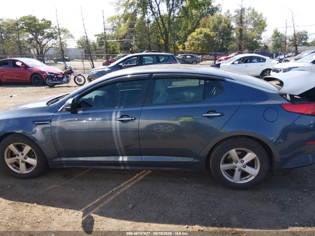 2015 Kia Optima Lx მანქანა იყიდება აუქციონზე, vin: 5XXGM4A79FG473988, აუქციონის ნომერი: 46107527