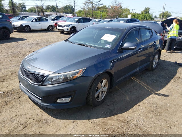 2015 Kia Optima Lx მანქანა იყიდება აუქციონზე, vin: 5XXGM4A79FG473988, აუქციონის ნომერი: 46107527
